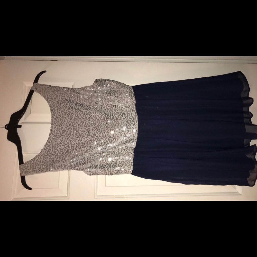 Navy Blue homecoming / prom dress